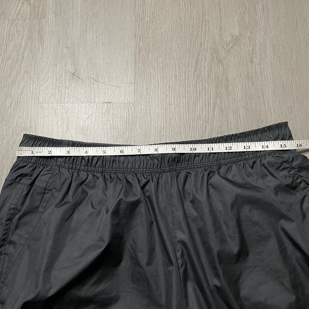Nike Storm-Fit Track Pants Men's L Black Y2K Mesh Lined Zipper Cuffs Sweatpants - Picture 13 of 13